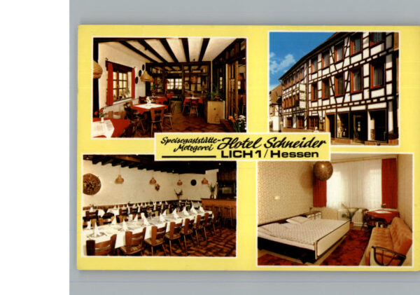 Lich Hessen Gaststaette Metzgerei, Hotel Schneider