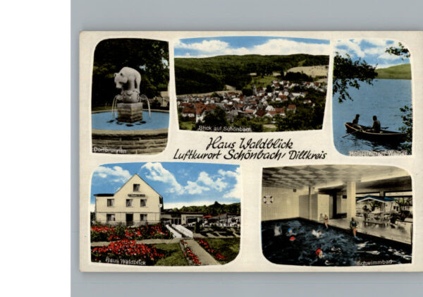 Schoenbach Dillkreis Restaurant Pension Haus Waldblick