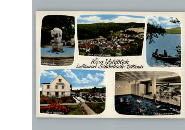 Schoenbach Dillkreis Restaurant Pension Haus Waldblick