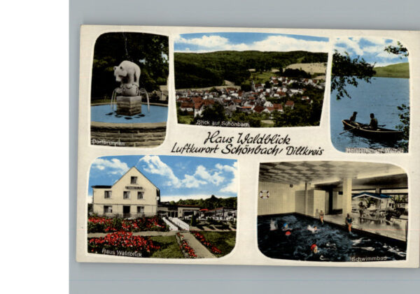 Schoenbach Dillkreis Restaurant Pension Haus Waldblick