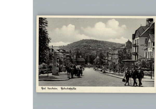 Bad Nauheim Bahnhofsallee Litfasssaeule