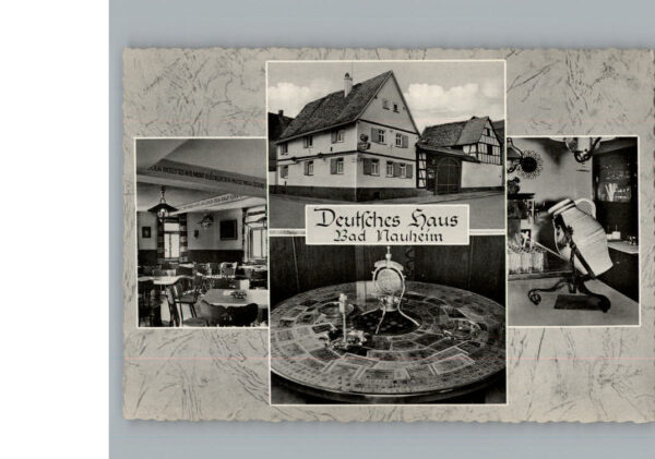 Bad Nauheim Gasthaus Pension Deutsches Haus