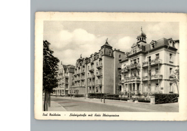 Bad Nauheim Ludwigstrasse Haus Rheinprovinz