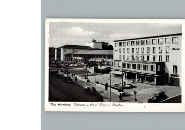 Bad Homburg Kurhaus Hotel Prinz v. Homburg