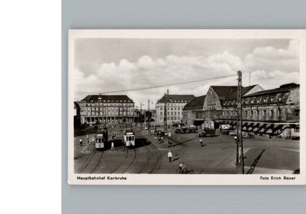 Karlsruhe Baden Hauptbahnhof Strassenbahn