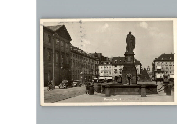 Karlsruhe Baden Marktplatz