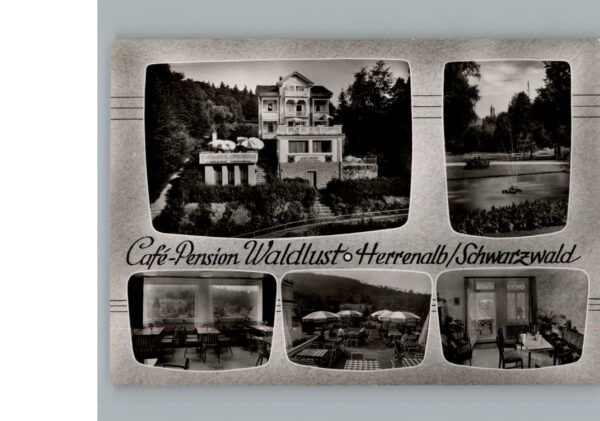 Bad Herrenalb Cafe Pension Waldlust