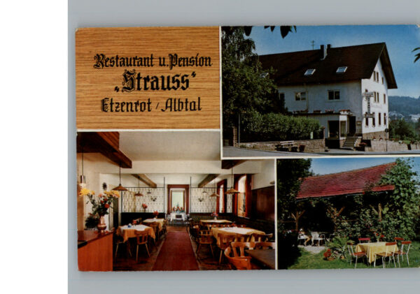 Etzenrot Restaurant Pension Strauss