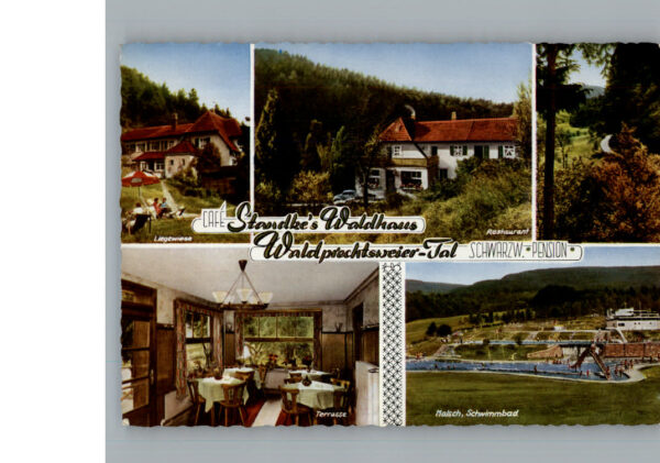 Waldprechtsweier Gaststaette Pension Standkeas Waldhaus