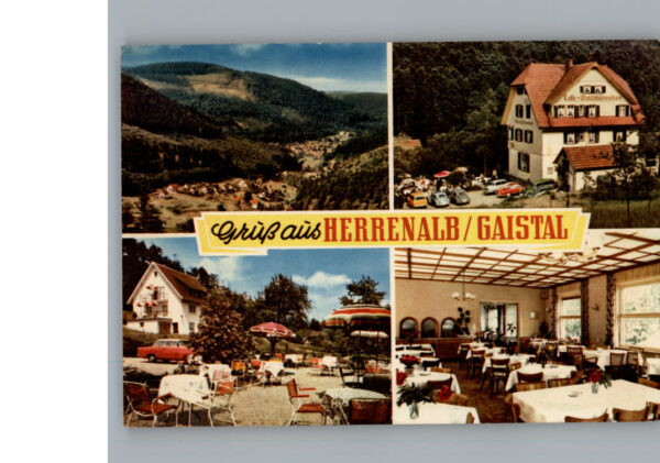 Bad Herrenalb Cafe Pension Waldschloesschen