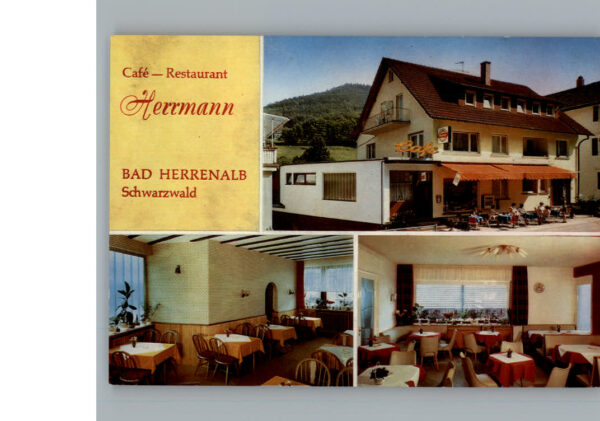 Bad Herrenalb Cafe Restaurant Herrmann