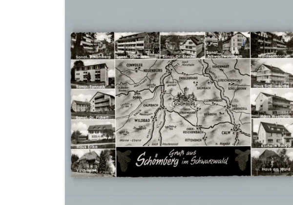 Schoemberg Schwarzwald Mehrfachansicht