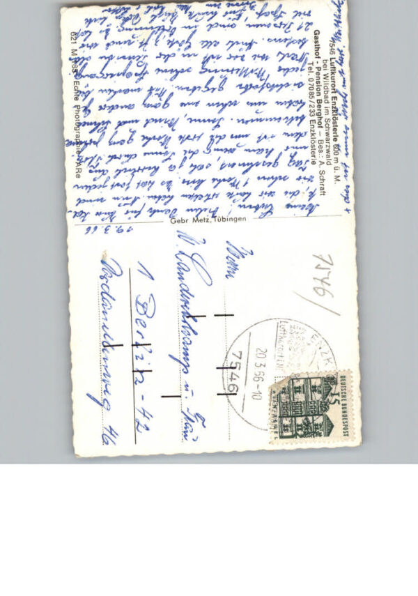 Enzkloesterle Gasthof Pension Berghof – Bild 2
