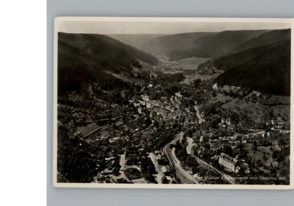 Bad Wildbad Fliegeraufnahme