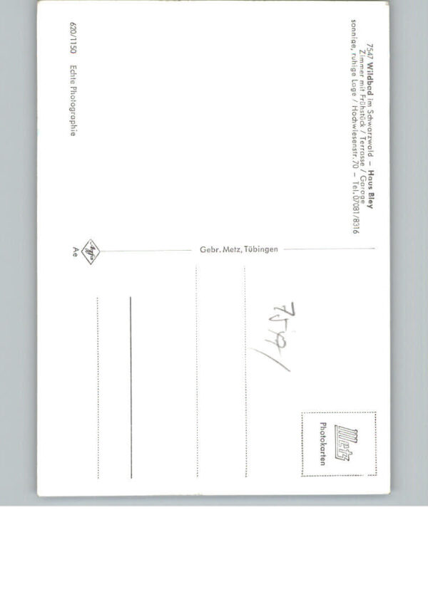 Bad Wildbad Pension Haus Bley – Bild 2
