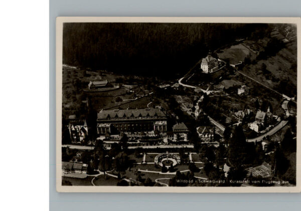 Bad Wildbad Fliegeraufnahme Kuranstalt