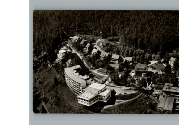 Bad Wildbad Fliegeraufnahme Sommerberghotel, Cafe Riexinger
