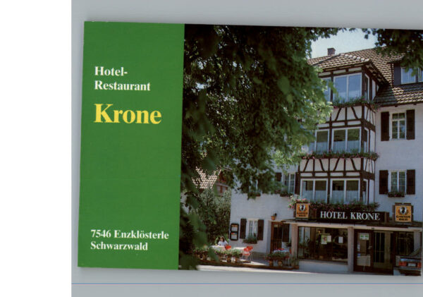 Enzkloesterle Hotel Restaurant Krone