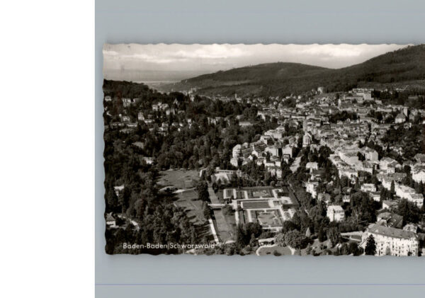 Baden-Baden Fliegeraufnahme