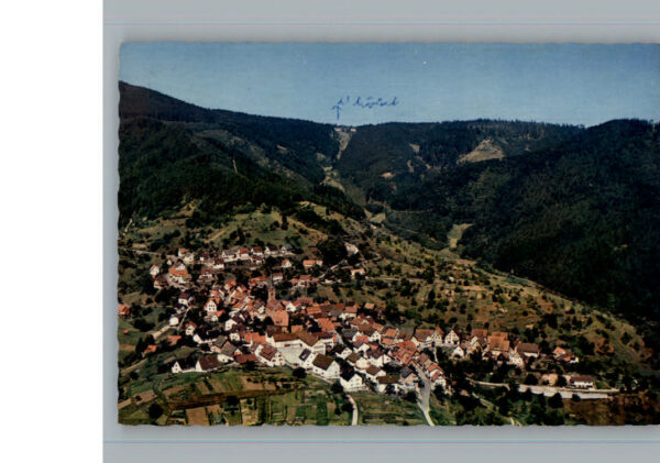 Bermersbach Forbach Fliegeraufnahme