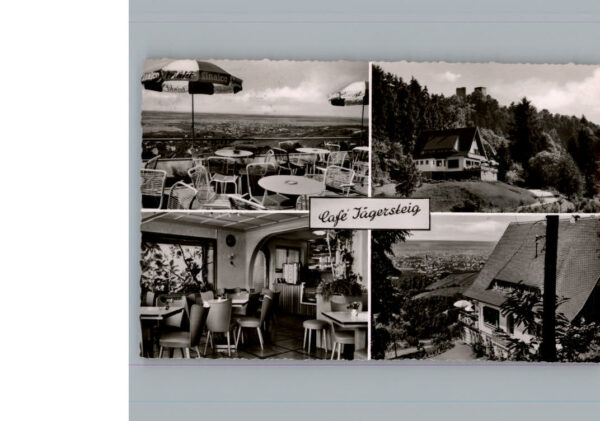 Buehl Baden Cafe Jaegersteig