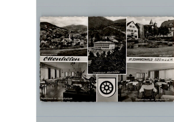 Ottenhoefen Schwarzwald Sanatorium Albertshoehe