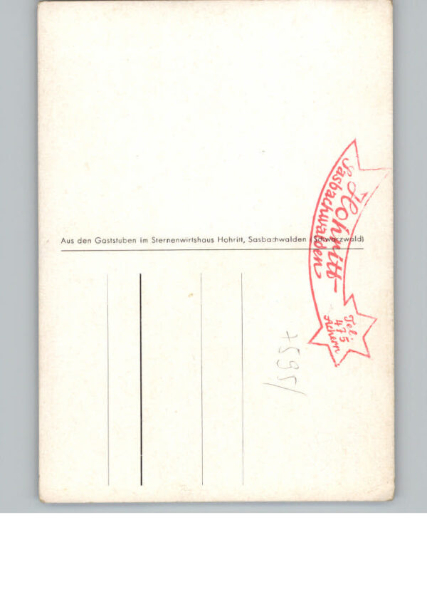 Sasbachwalden Gasthaus Hohritt – Bild 2