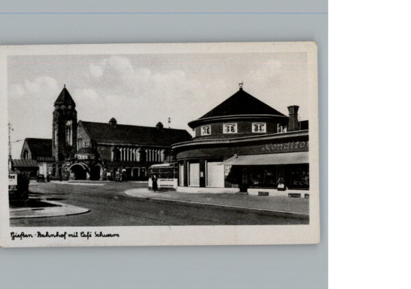 Giessen Lahn Bahnhof Cafe Schwarz
