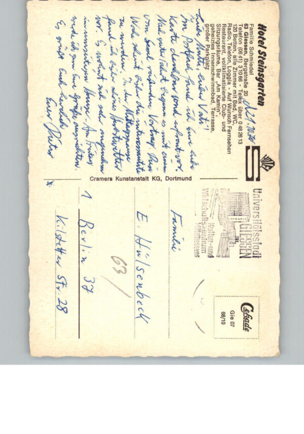 Giessen Lahn Hotel Steingarten – Bild 2