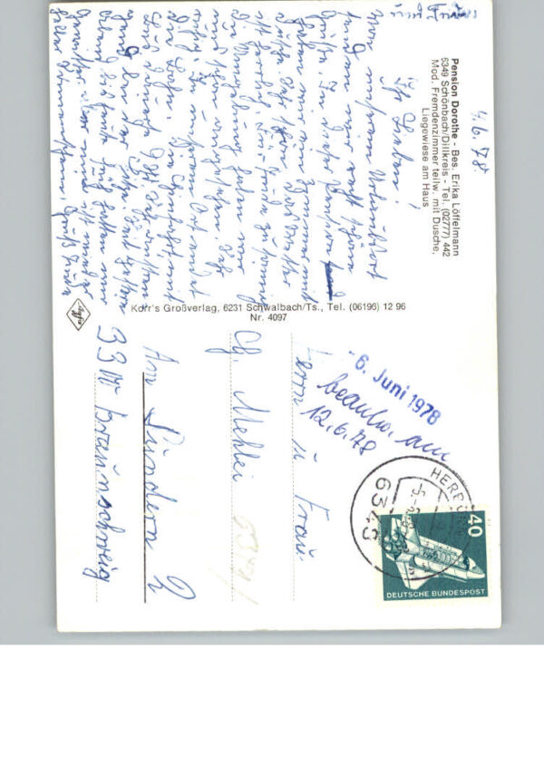 Schoenbach Dillkreis Pension Dorothe – Bild 2