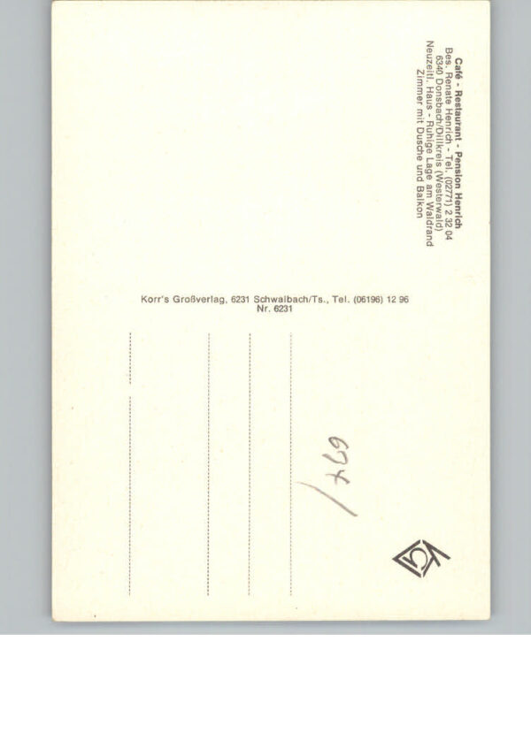 Donsbach Pension Henrich – Bild 2