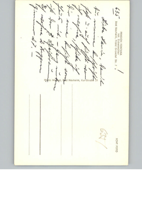 Bad Nauheim Pension Fontana – Bild 2