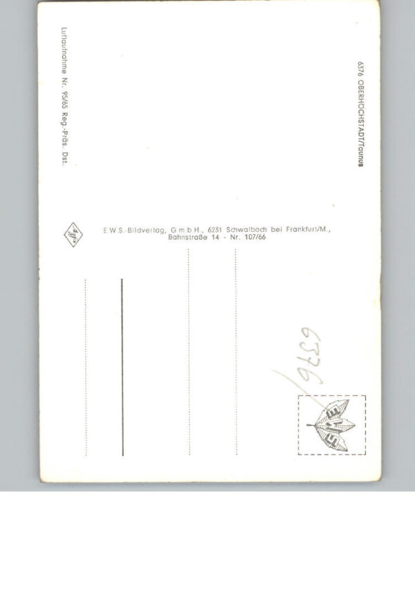 Oberhoechstadt Taunus Fliegeraufnahme – Bild 2