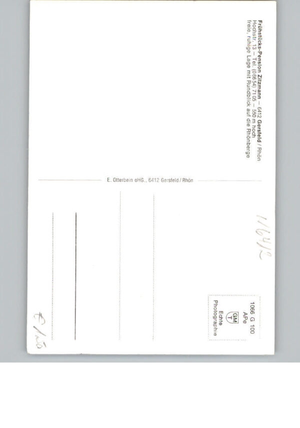 Gersfeld Rhoen Pension – Bild 2