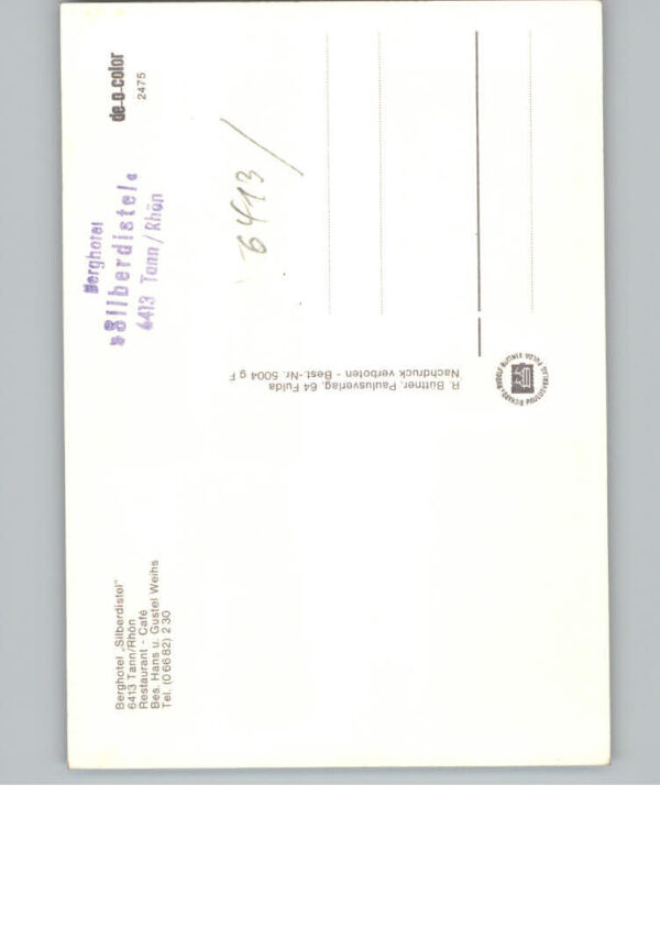 Tann Rhoen Berghotel Silberdistel – Bild 2
