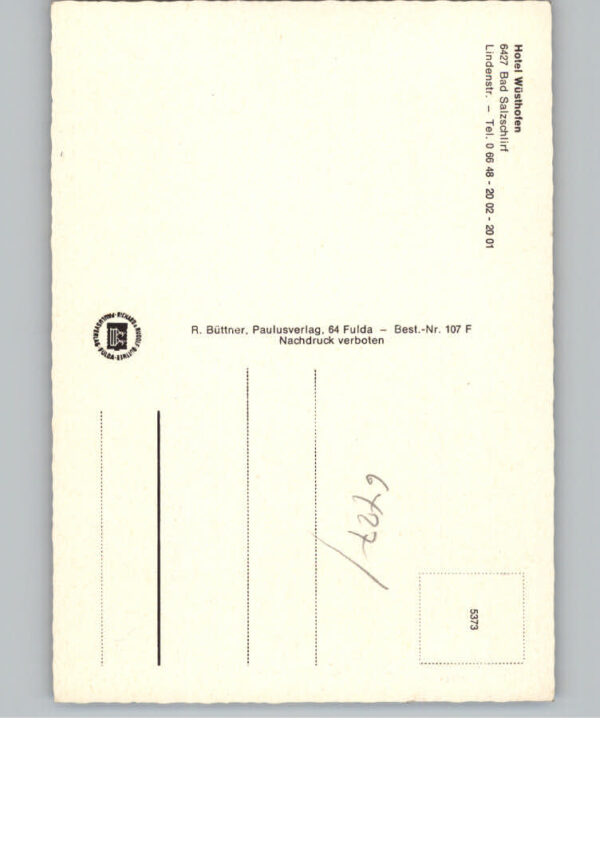 Bad Salzschlirf Hotel Wuesthofen – Bild 2