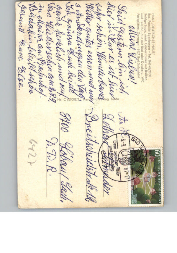 Bad Salzschlirf Hotel Deutsches Haus – Bild 2