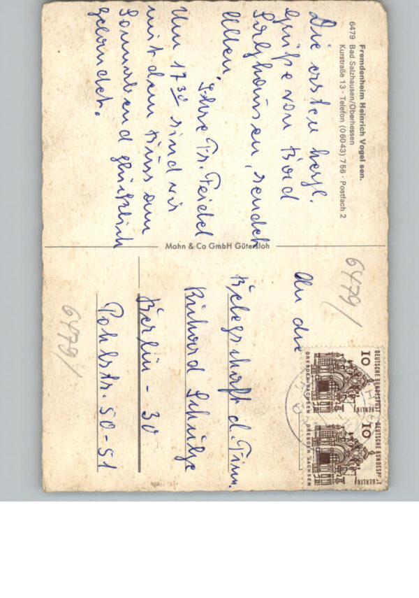 Bad Salzhausen Pension Vogel – Bild 2