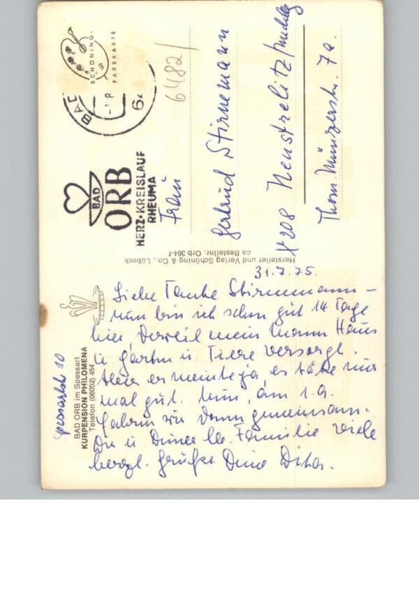 Bad  Orb Pension Philomena – Bild 2