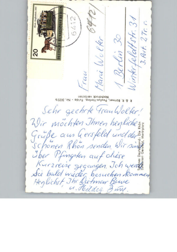 Gersfeld Rhoen Marktplatz – Bild 2