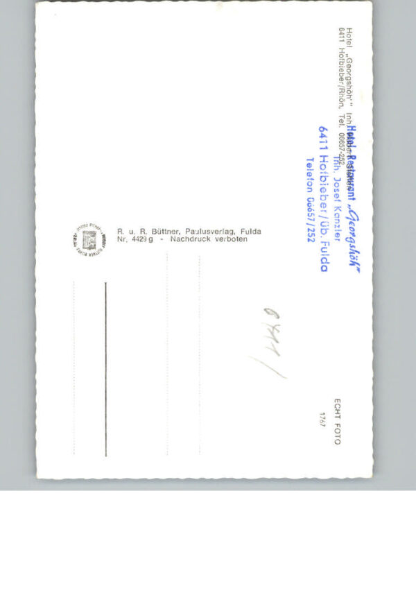 Hofbieber HotelRestaurant Georgshoeh – Bild 2