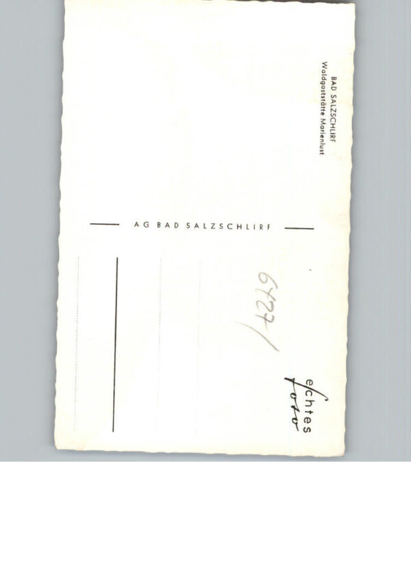 Bad Salzschlirf Gaststaette Marienlust – Bild 2
