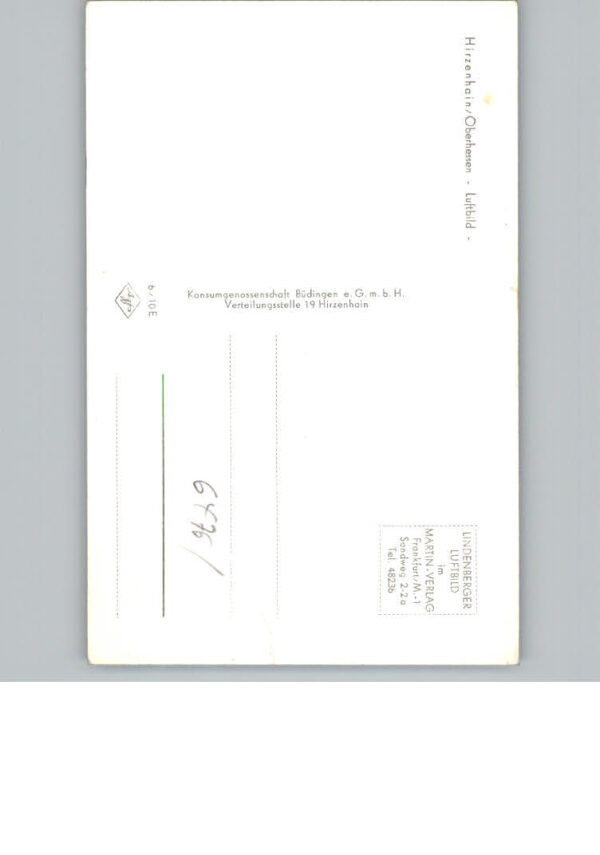 Hirzenhain Wetteraukreis Fliegeraufnahme – Bild 2