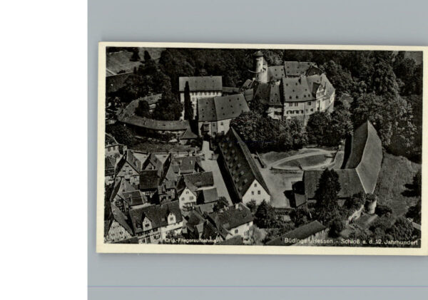 Buedingen Hessen Fliegeraufnahme