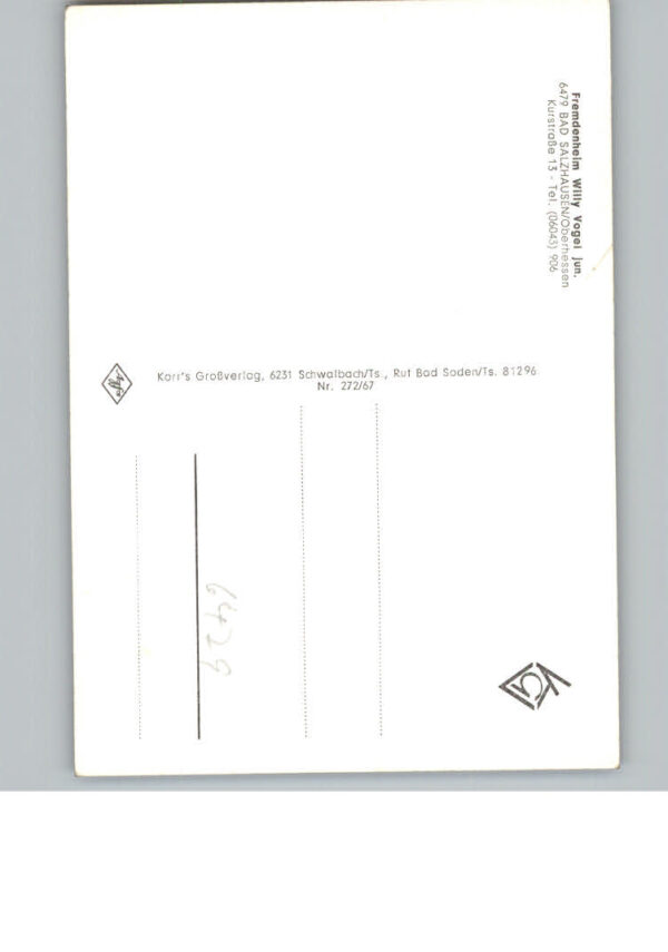 Bad Salzhausen Pension Willy Vogel – Bild 2