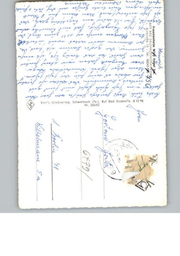 Bad Salzhausen Pension Willy Vogel – Bild 2