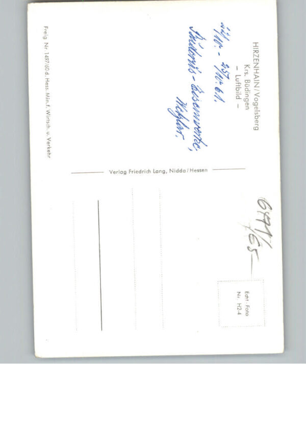 Hirzenhain Wetteraukreis Fliegeraufnahme – Bild 2