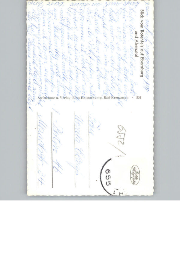 Bad Muenster Stein Ebernburg Fliegeraufnahme – Bild 2