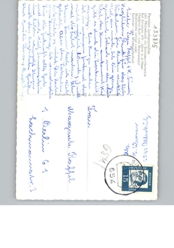 Simmern Hunsrueck Pension Junkersmuehle – Bild 2