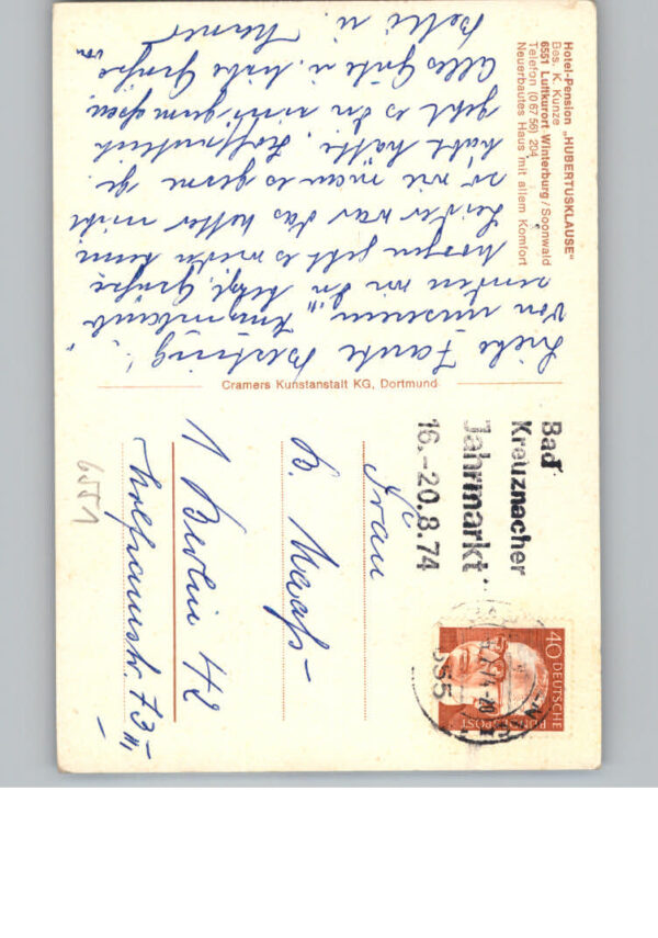 Winterburg Hotel Hubertusklause – Bild 2